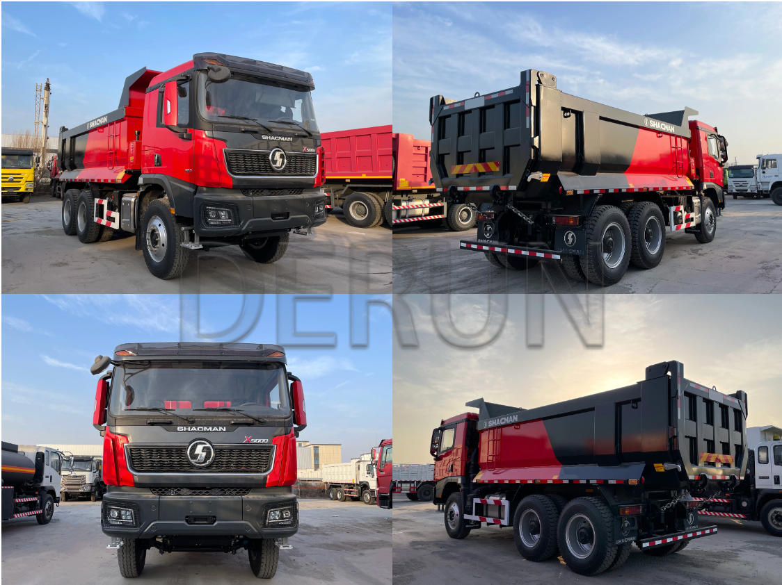 SHACMAN X5000 6x4 billenős teherautó export Peruba