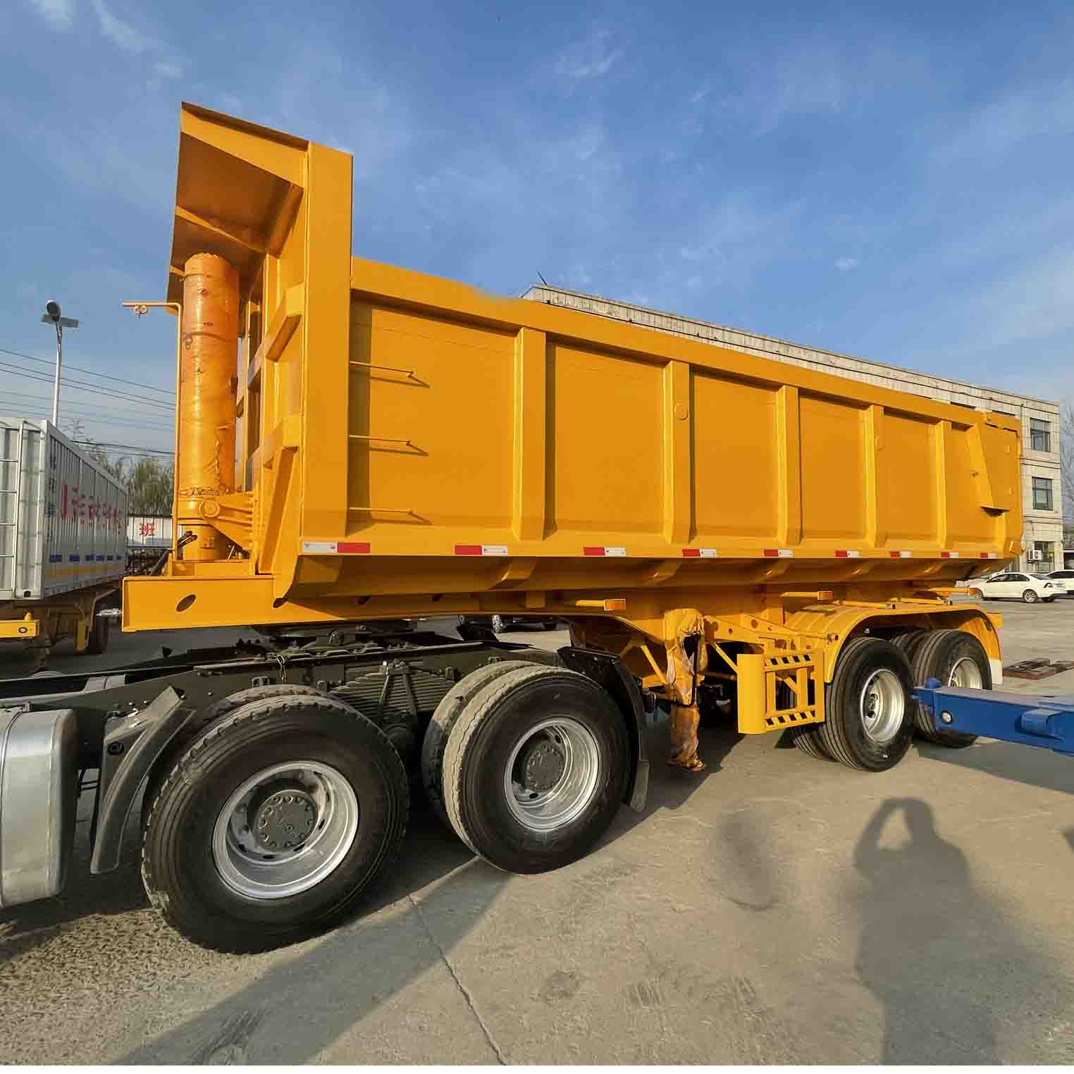 Derun 2 tengely hátsó dump félpótlás
