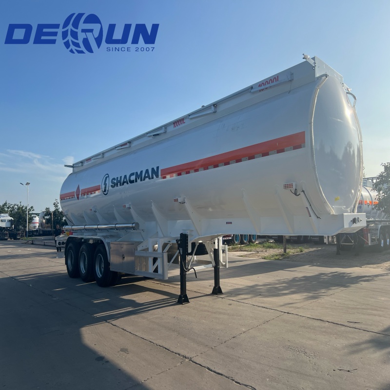Derun Tri-Axle olajtartály félig utánfutó