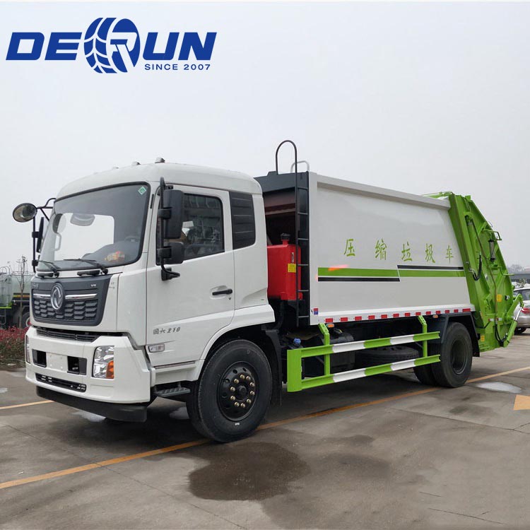 Dongfeng 4x2 hatkerekű szemeteskompresszoros teherautó