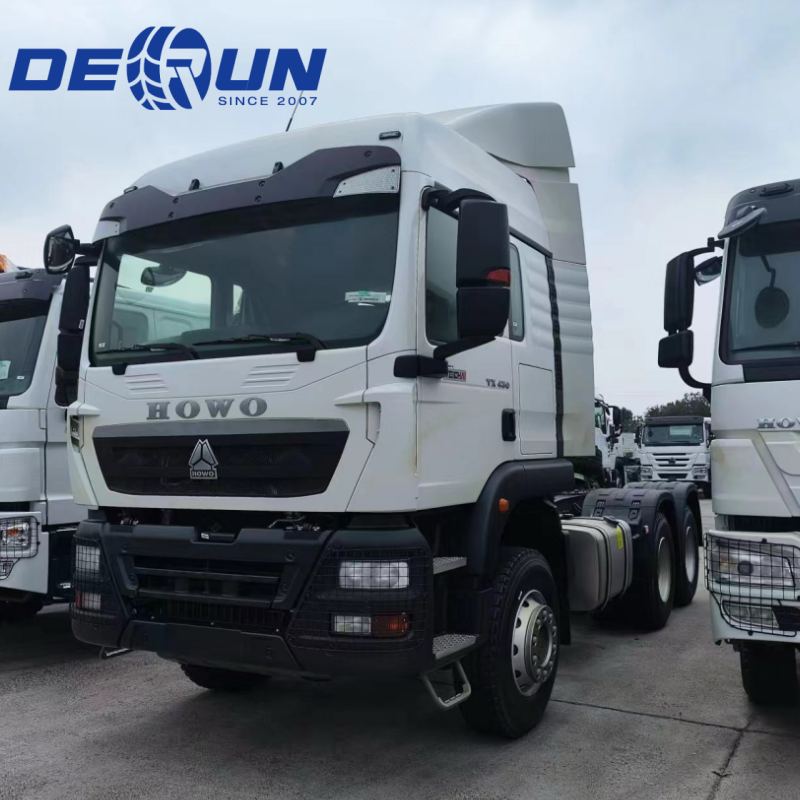 Sinotruk howo tx 6x4 traktor teherautó