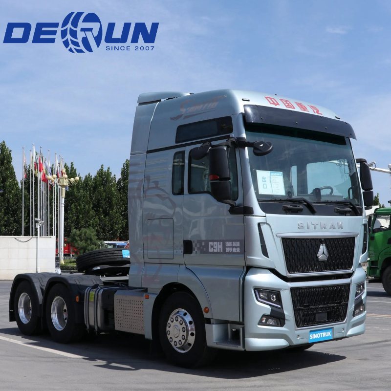 Sinotruk sitrak 6x4 10 kerékfejű traktor teherautó prime mozgató
